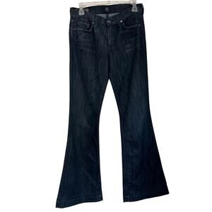 Y2K Citizens of Humanity Liberty Bell Bottom Jeans Dark Wash USA 28 Boho